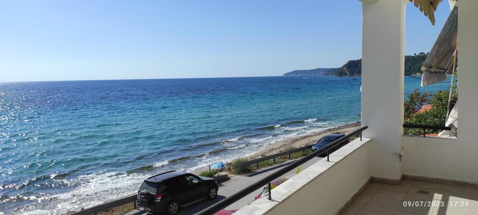 Seaside Beach House Siviri Exterior photo