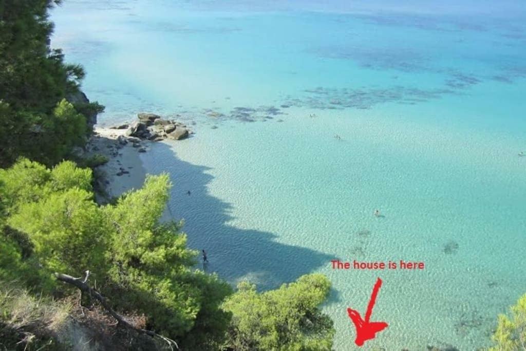 Seaside Beach House Siviri Exterior photo